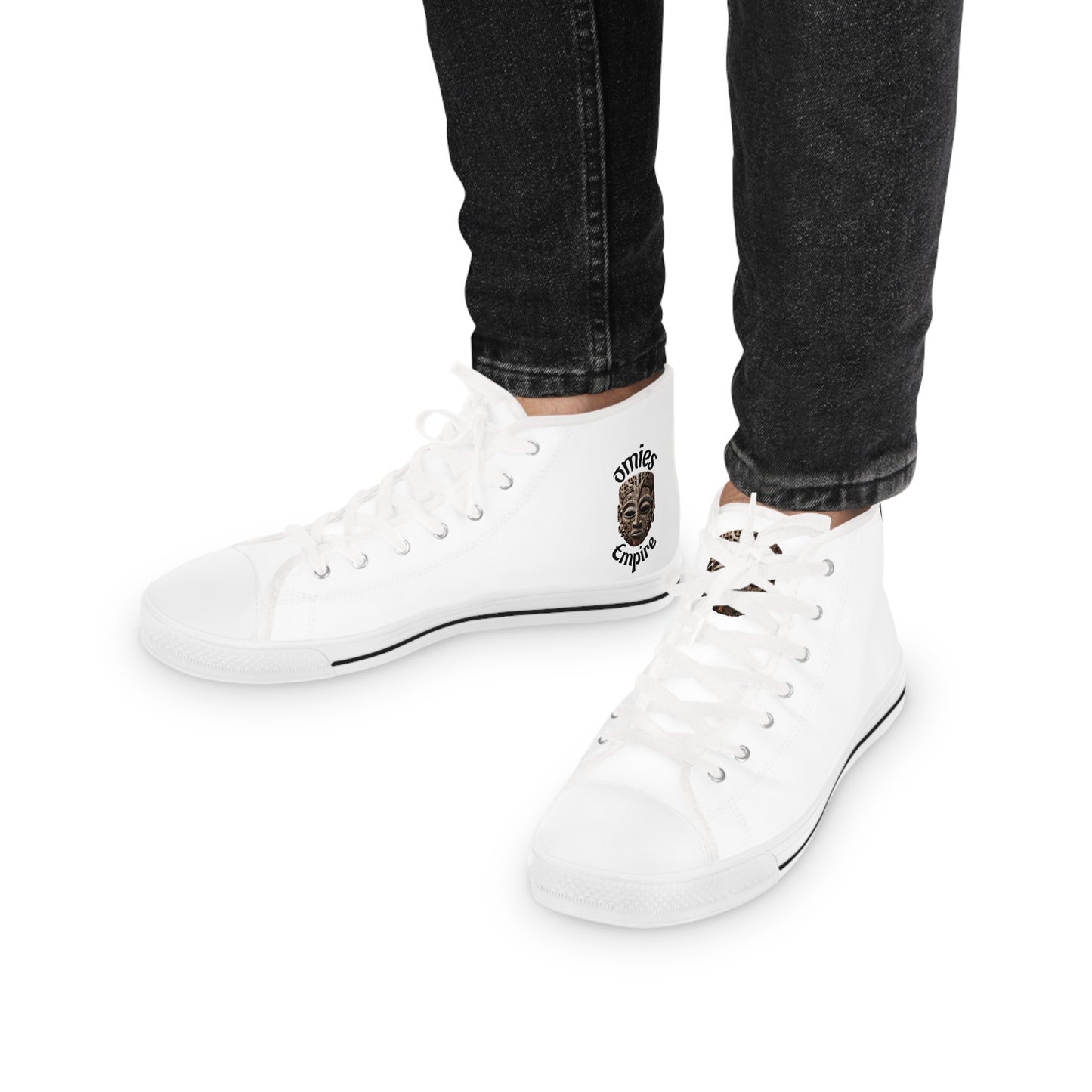 Omies Empire Men's High Top Sneakers with Trendy Design