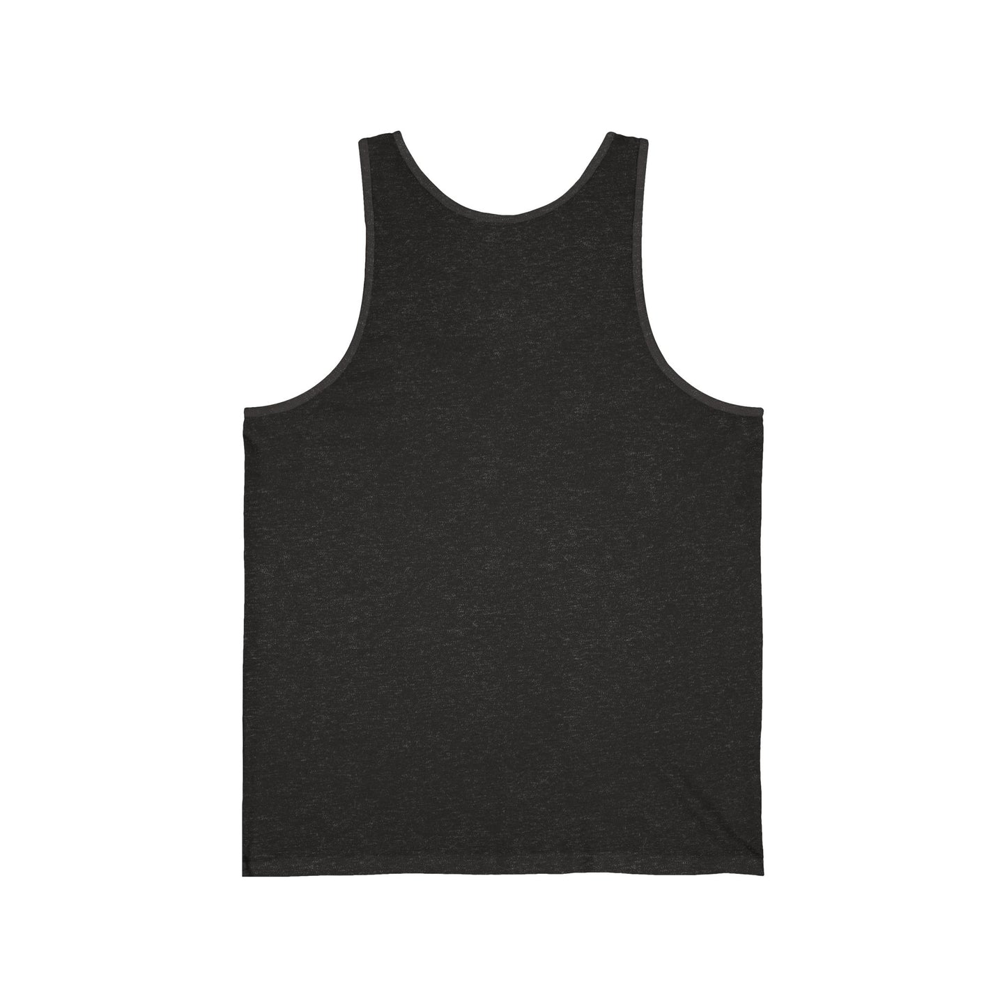 Sunset Silhouette Unisex Jersey Tank, Bohemian Beach Top, Summer Statement Piece, Festival Wear, Graphic Tank Top