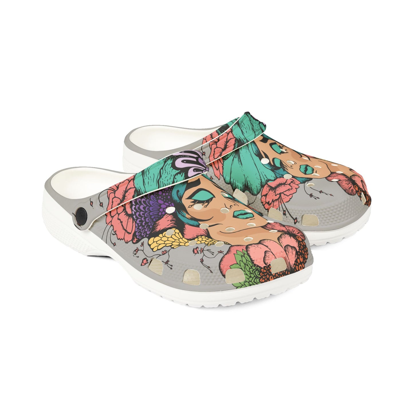 EVA Foam Rubber Shoes (AOP)