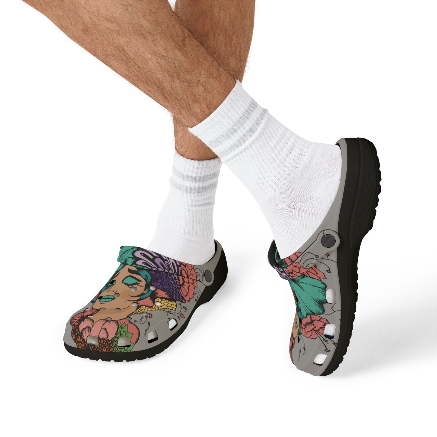 EVA Foam Rubber Shoes (AOP)