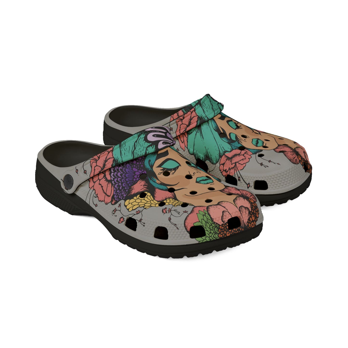EVA Foam Rubber Shoes (AOP)
