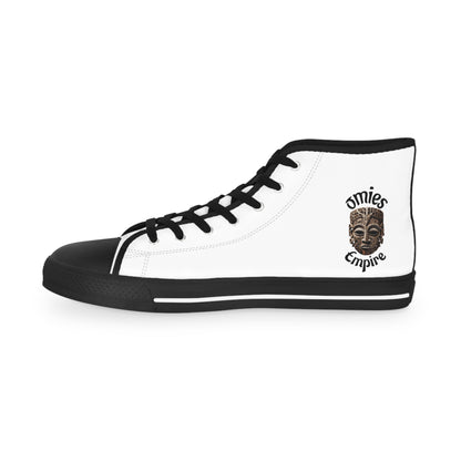 Omies Empire Men's High Top Sneakers with Trendy Design