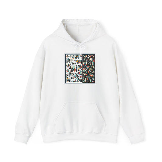 Artistic Unisex Hoodie | Cozy Graphic Sweatshirt for Art Lovers | Perfect Gift for Birthdays, Holidays, Everyday Wear, Unique Style