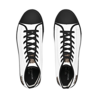 Omies Empire Men's High Top Sneakers with Trendy Design
