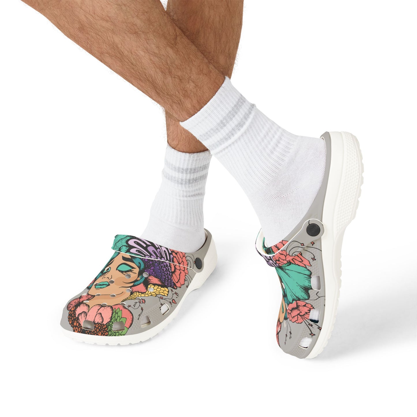EVA Foam Rubber Shoes (AOP)