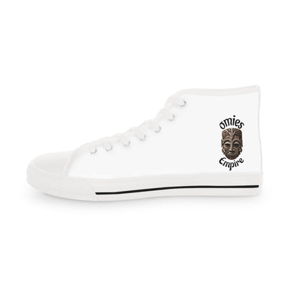 Omies Empire Men's High Top Sneakers with Trendy Design